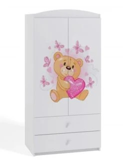 Magasin Pour Enfants -Magasin Pour Enfants armoire 2 portes enfant papillons drimy 3666722163705 1235473