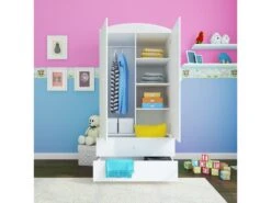 Magasin Pour Enfants -Magasin Pour Enfants armoire 2 portes enfant papillons drimy 3666722163705 1235474