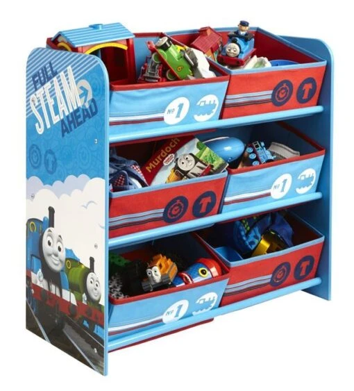 Rangement 6 Paniers Thomas Le Train -Magasin Pour Enfants rangement 6 paniers thomas le train 5013138647301 89348