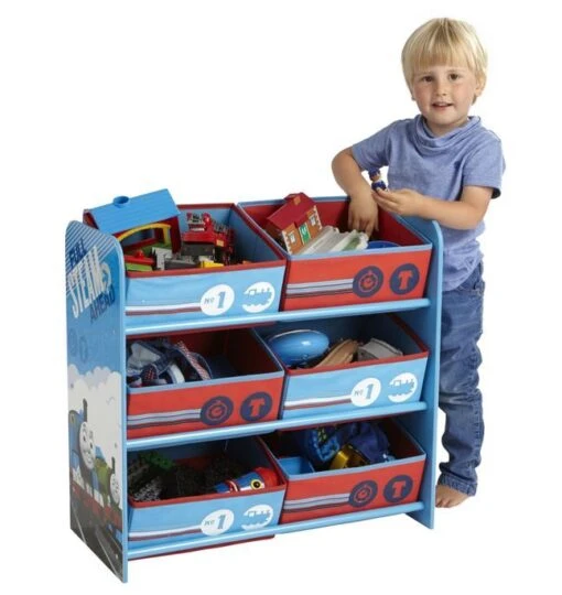 Rangement 6 Paniers Thomas Le Train -Magasin Pour Enfants rangement 6 paniers thomas le train 5013138647301 89349